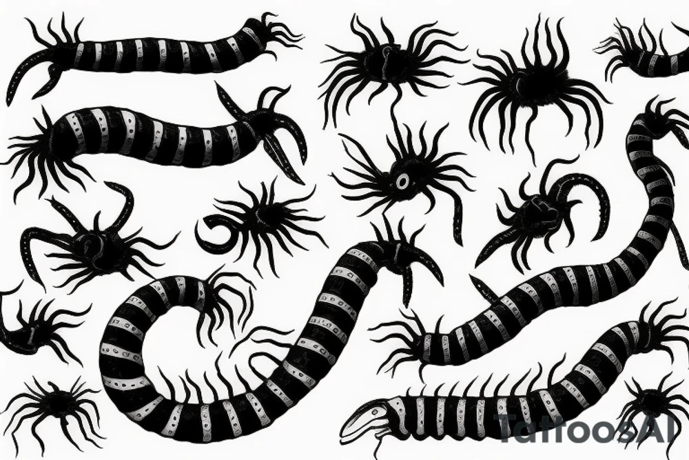 Centipede tattoo idea