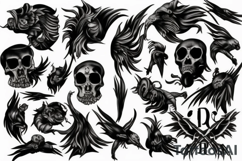 Plague tattoo idea