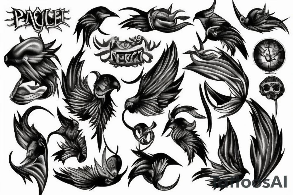 Plague tattoo idea