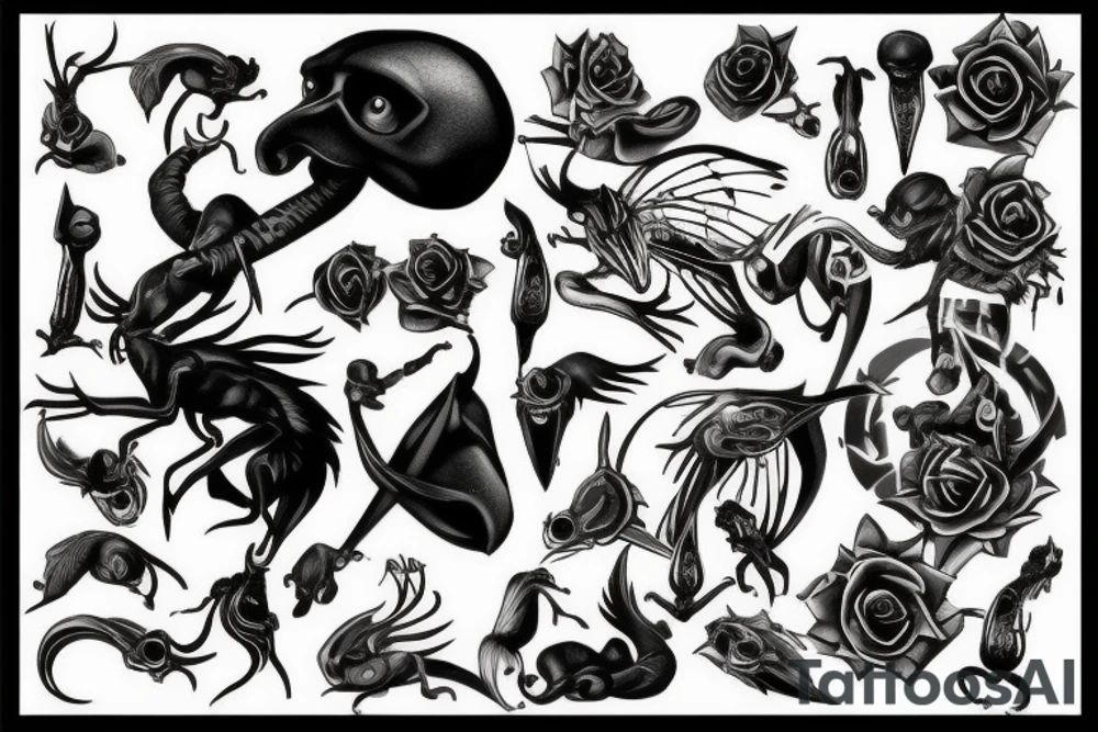 Plague tattoo idea