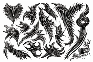 Human spine tattoo idea