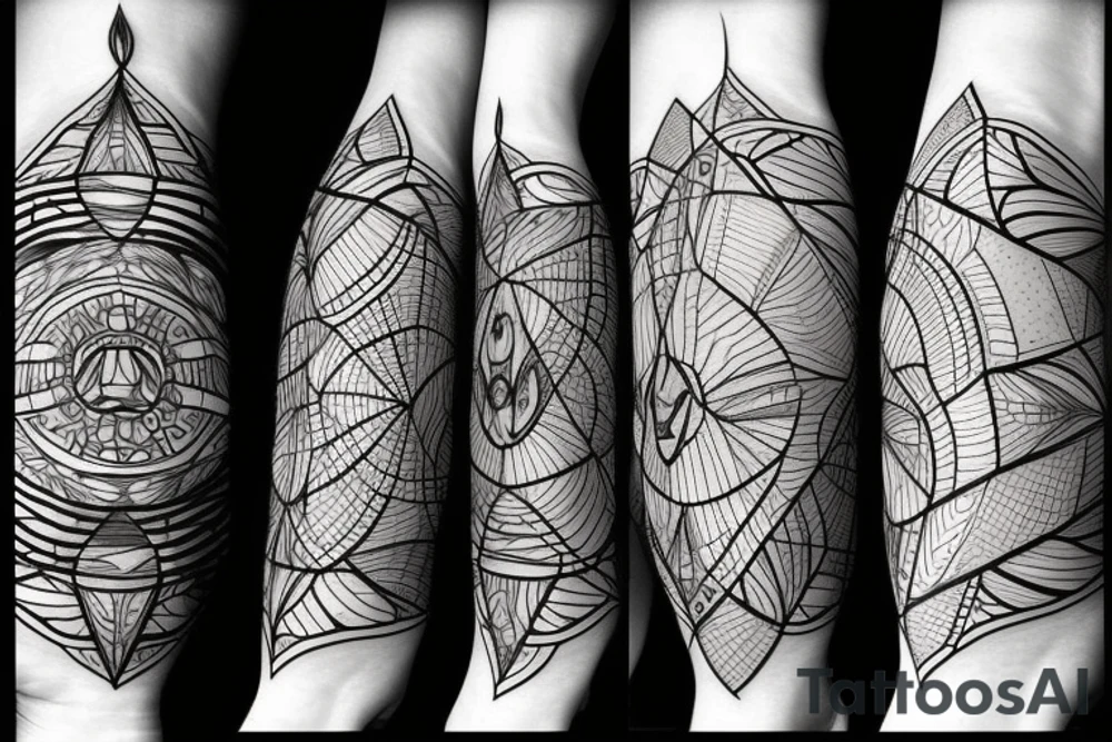 Moth and candle tattoo idea