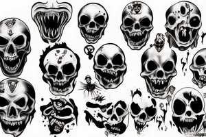Horror tattoo idea