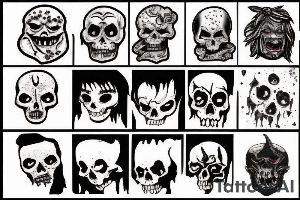 Horror tattoo idea