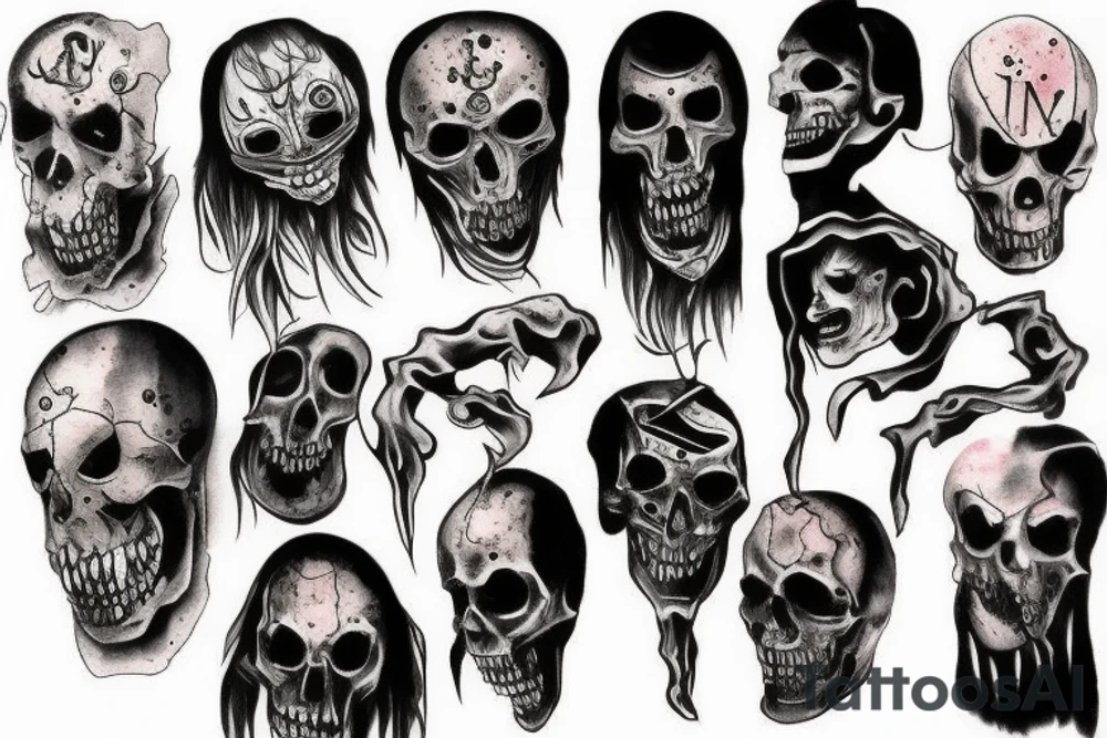 Horror tattoo idea