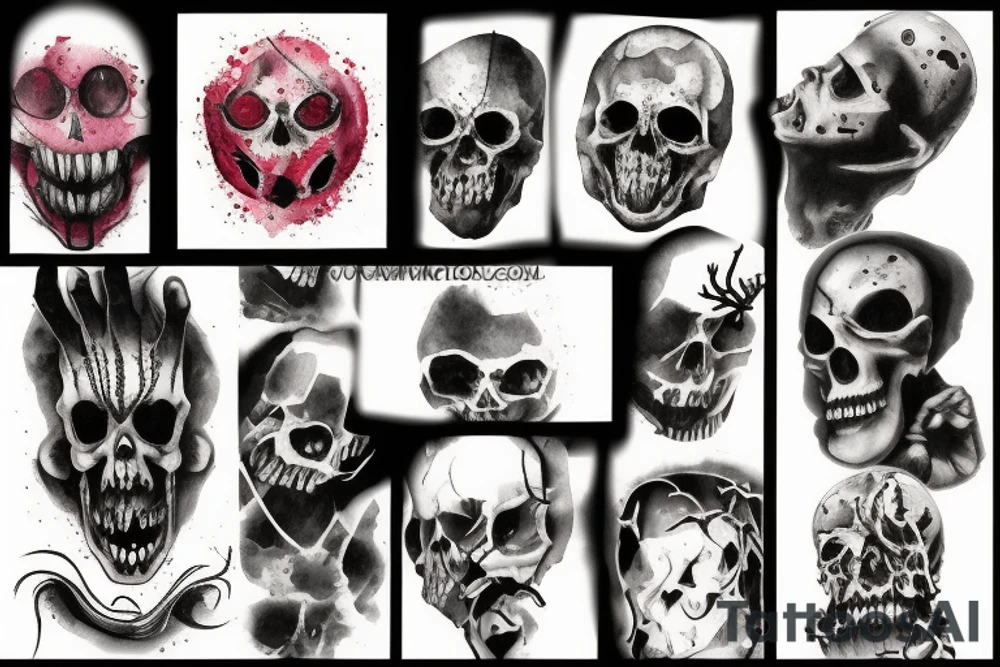 Horror tattoo idea