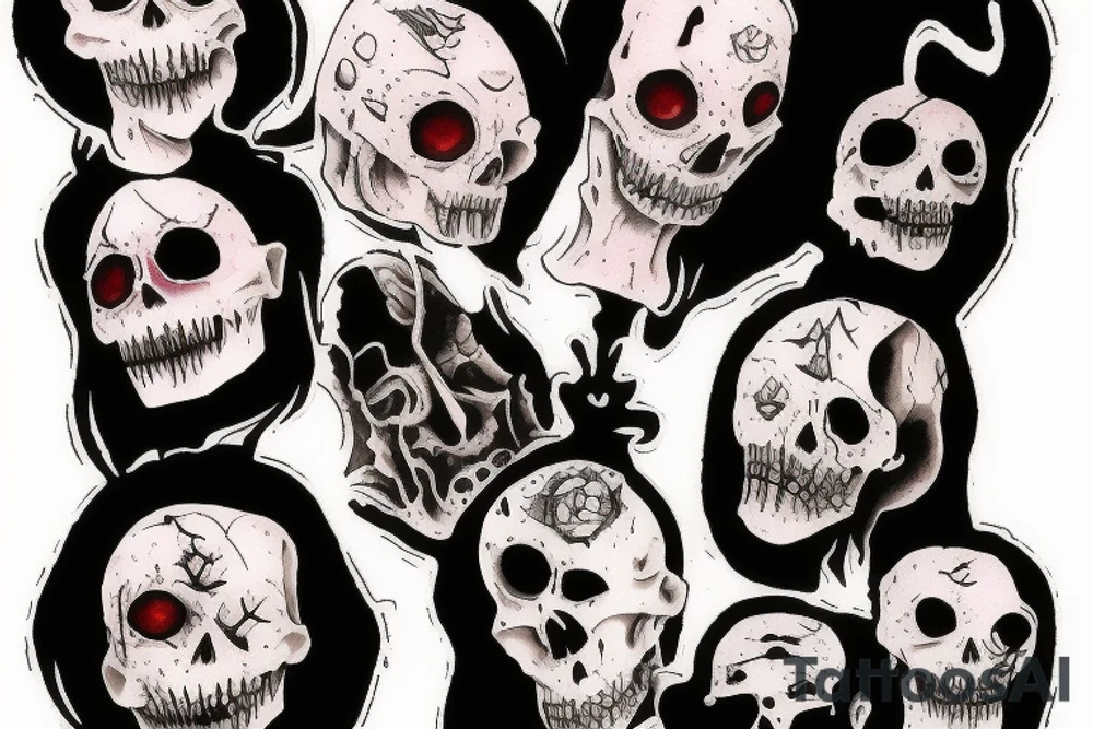 Horror tattoo idea