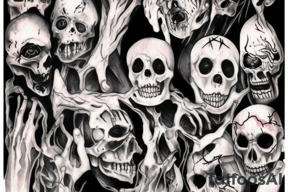 Horror tattoo idea
