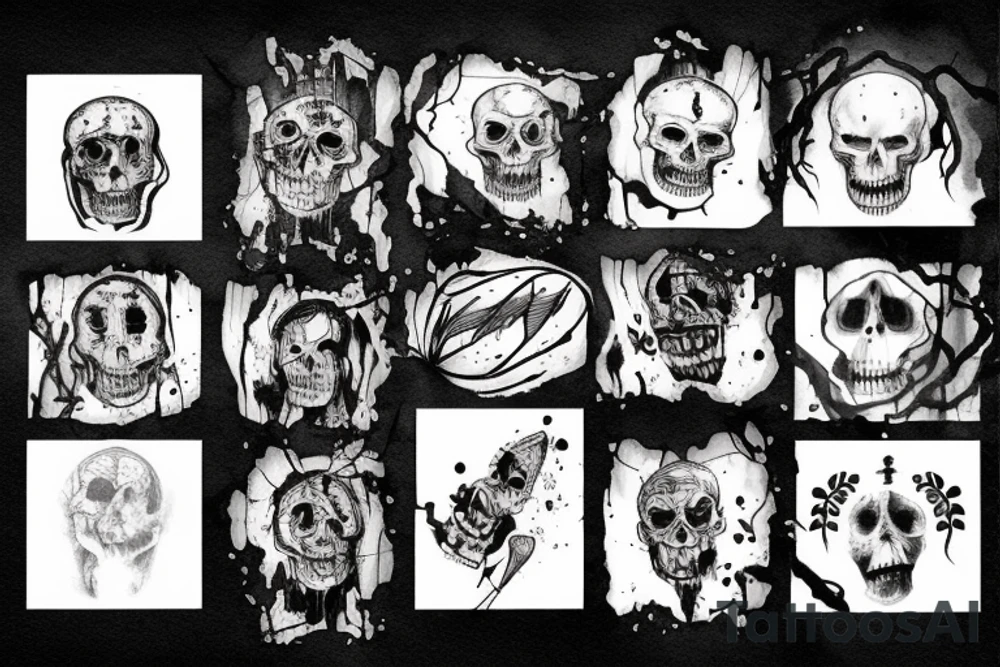 Horror tattoo idea