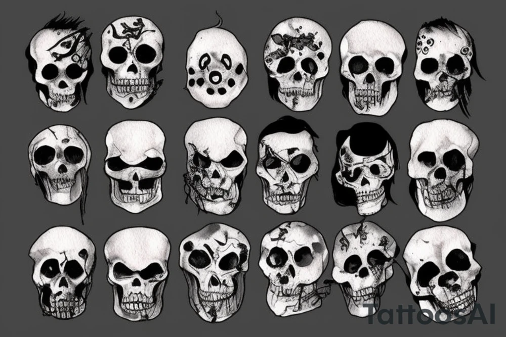 Horror tattoo idea