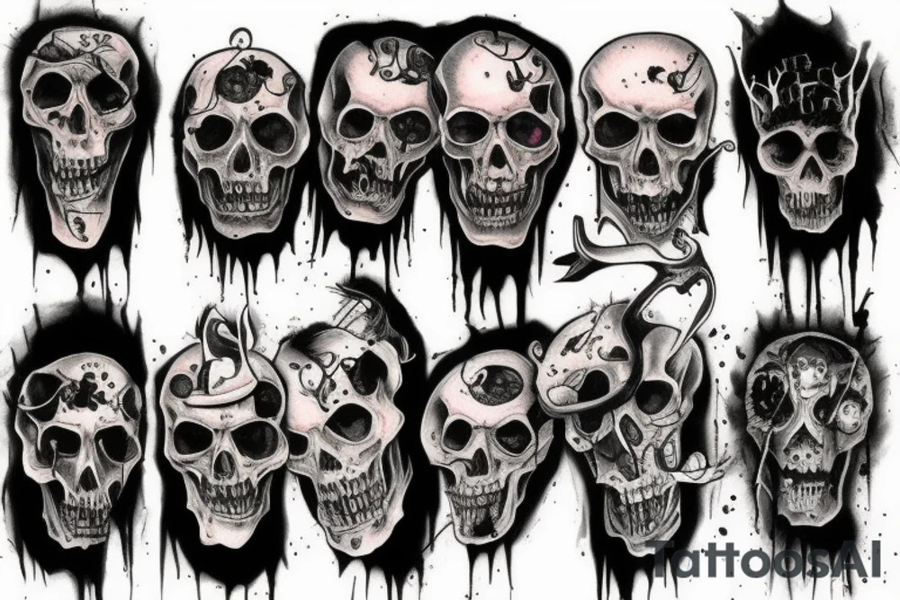 Horror tattoo idea