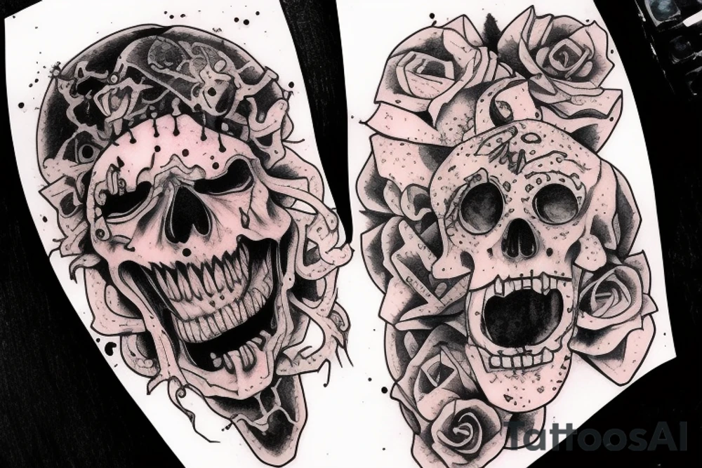 Horror tattoo idea
