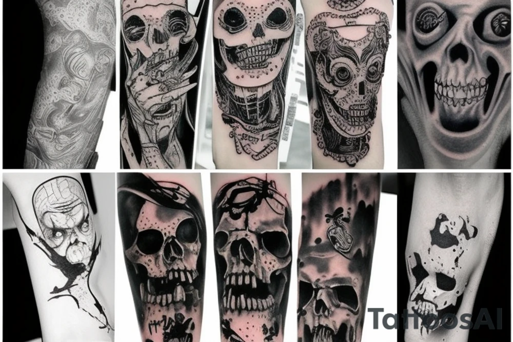 Horror tattoo idea