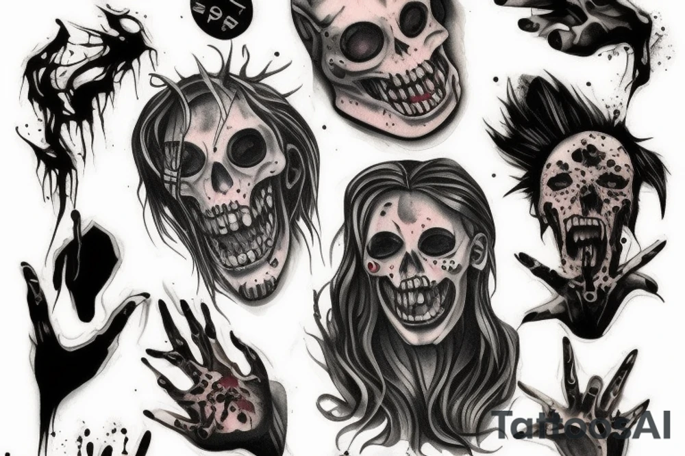 Horror tattoo idea