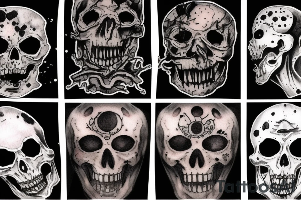 Horror tattoo idea