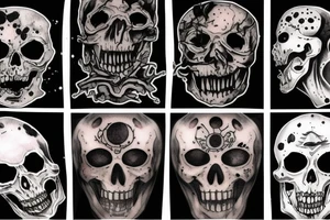 Horror tattoo idea