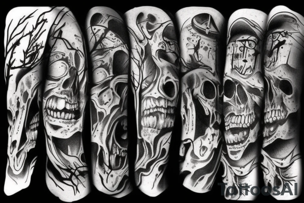 Horror tattoo idea