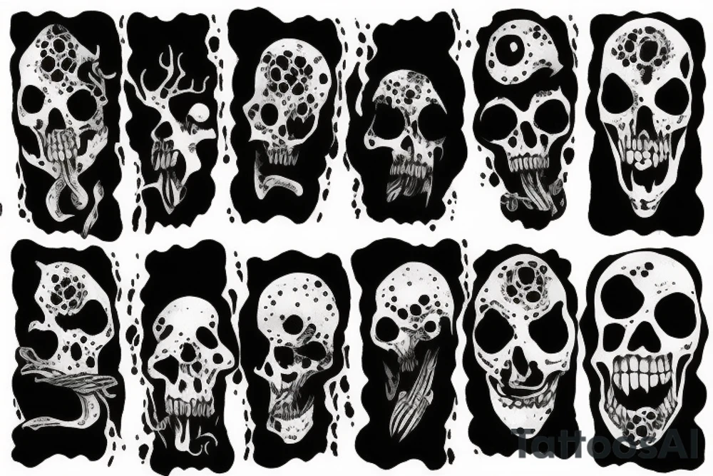 Horror ocean tattoo idea