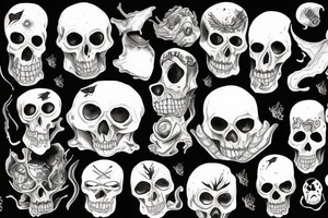 Horror ocean tattoo idea