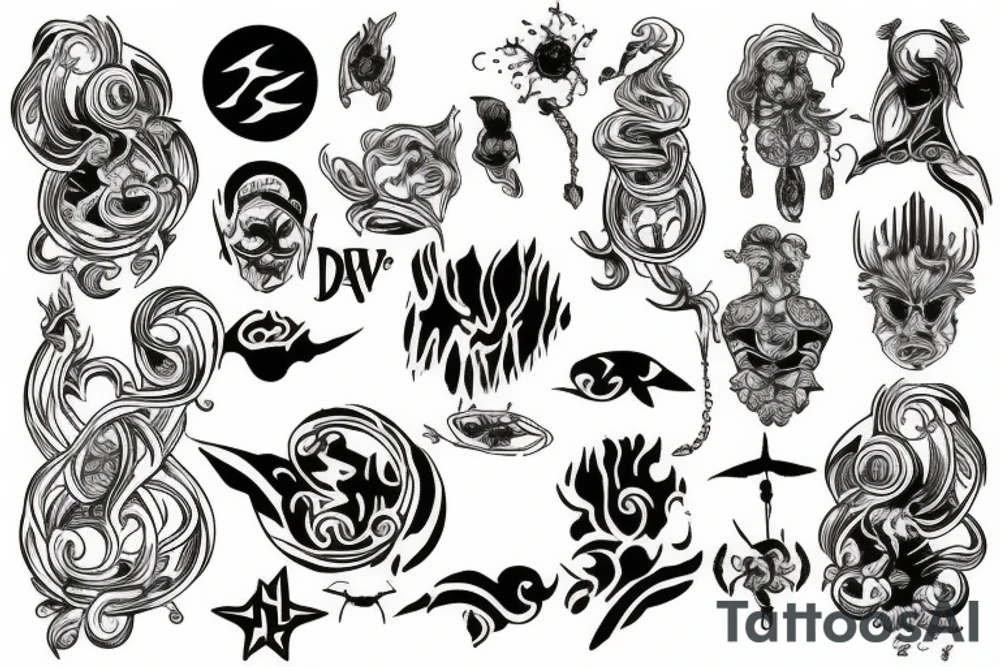 Neptune tattoo idea