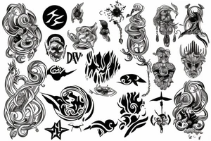 Neptune tattoo idea