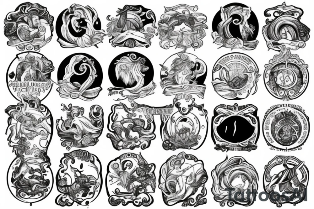 King of the sea tattoo idea
