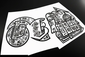 Words saying "PLUS ULTRA" tattoo idea