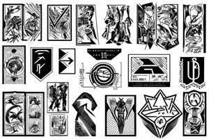 Words saying "PLUS ULTRA" tattoo idea