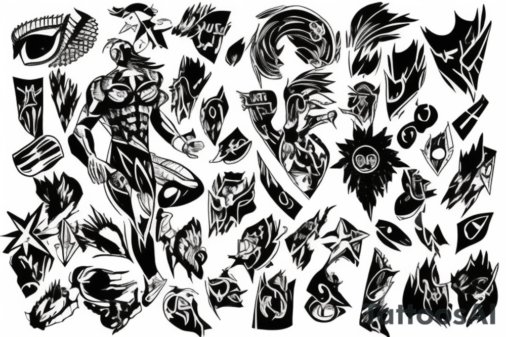 the words PLUS ULTRA tattoo idea