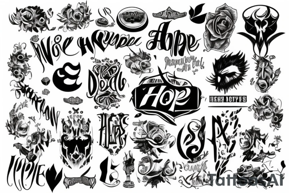 Hope tattoo idea