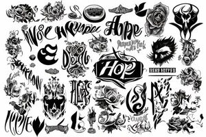 Hope tattoo idea