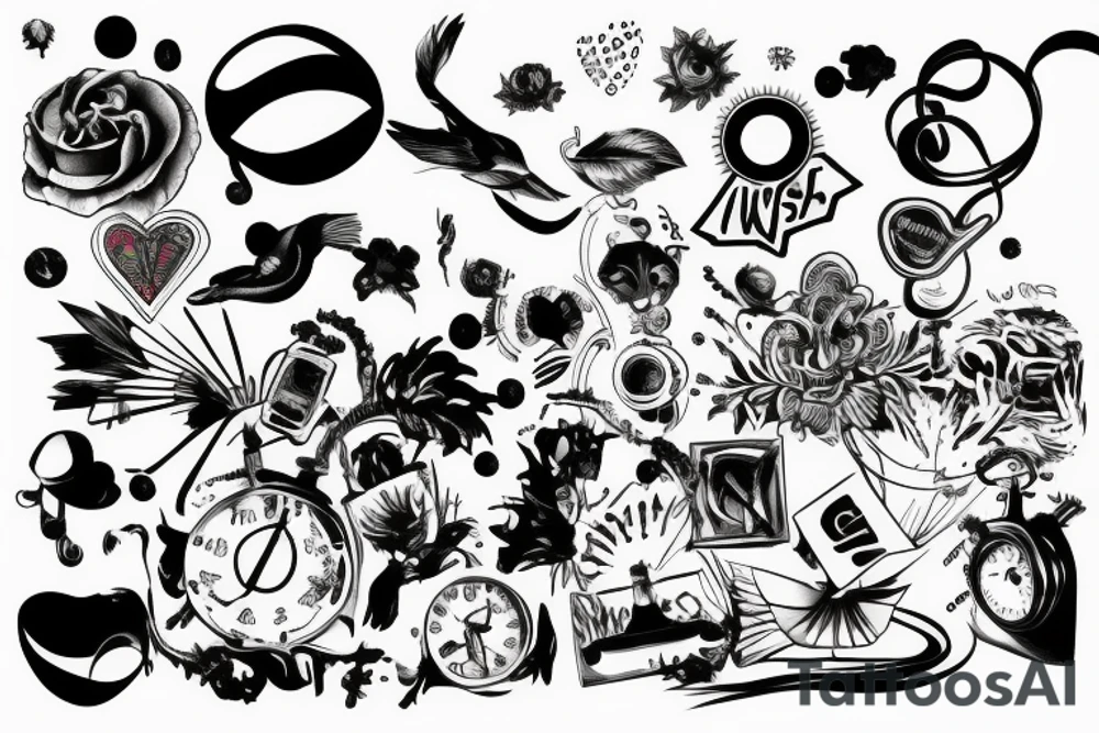 Things are moving too fast tattoo idea