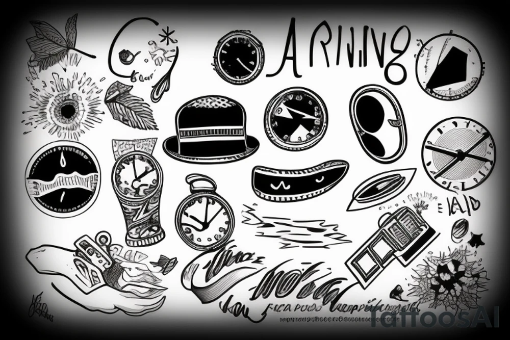 Things are moving too fast tattoo idea