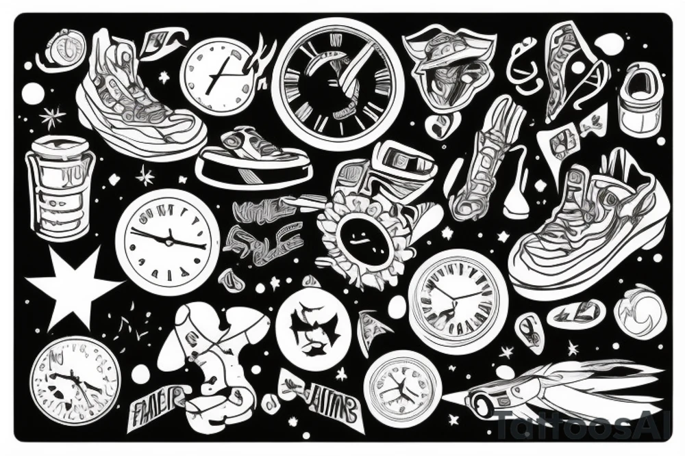 Things are moving too fast tattoo idea
