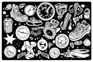 Things are moving too fast tattoo idea