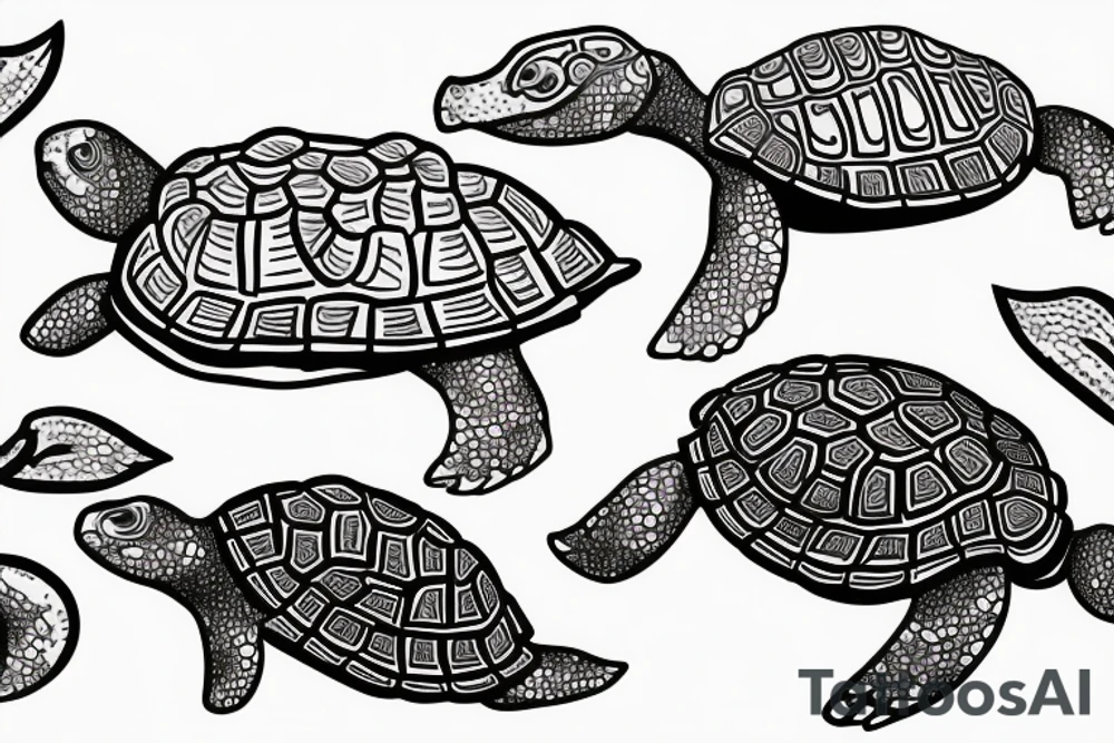 turtles tattoo idea