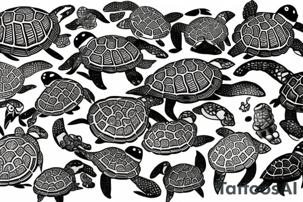 turtles tattoo idea