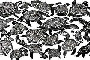 turtles tattoo idea