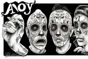 see no evil, hear no evil, speak no evil tattoo idea