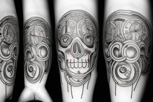 time running out tattoo idea