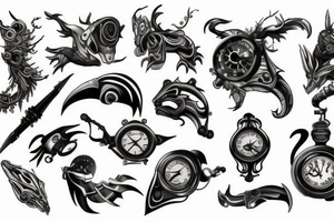 time running out tattoo idea