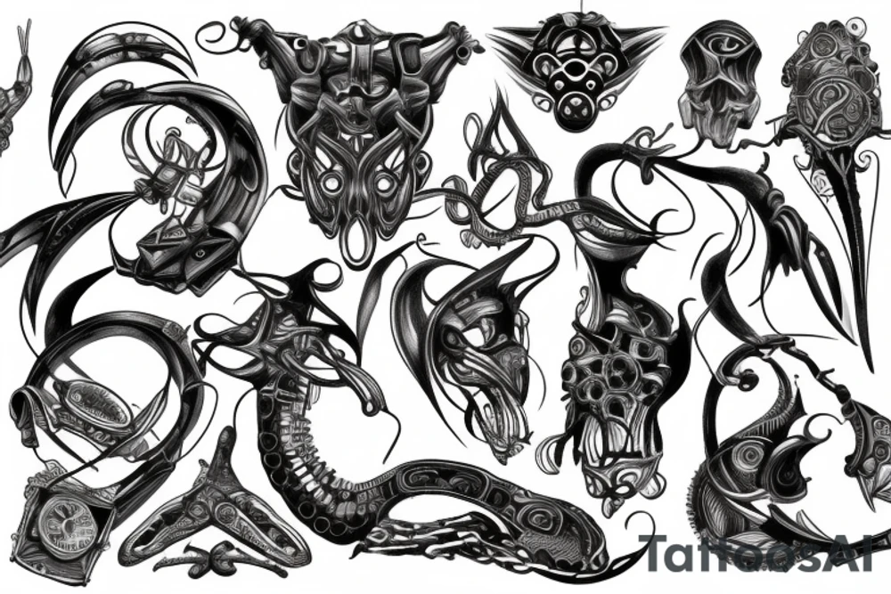 time running out tattoo idea