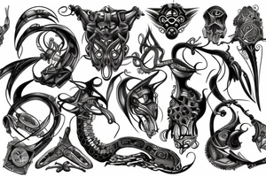 time running out tattoo idea