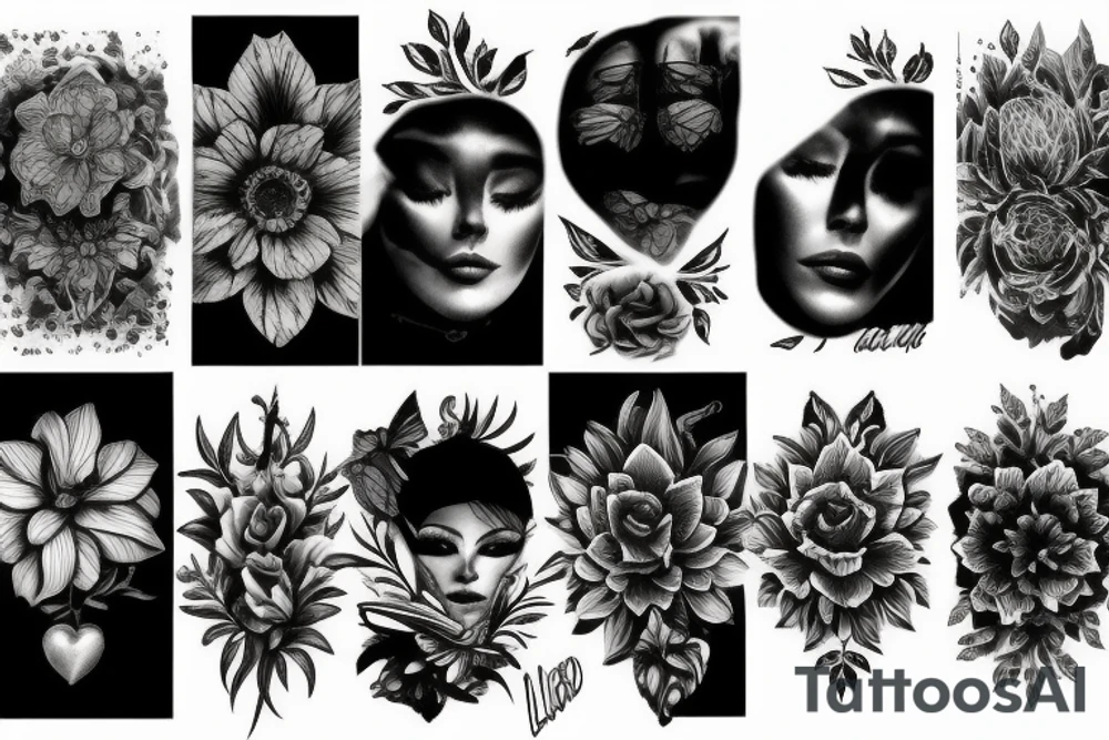 life beauty nature living tattoo idea