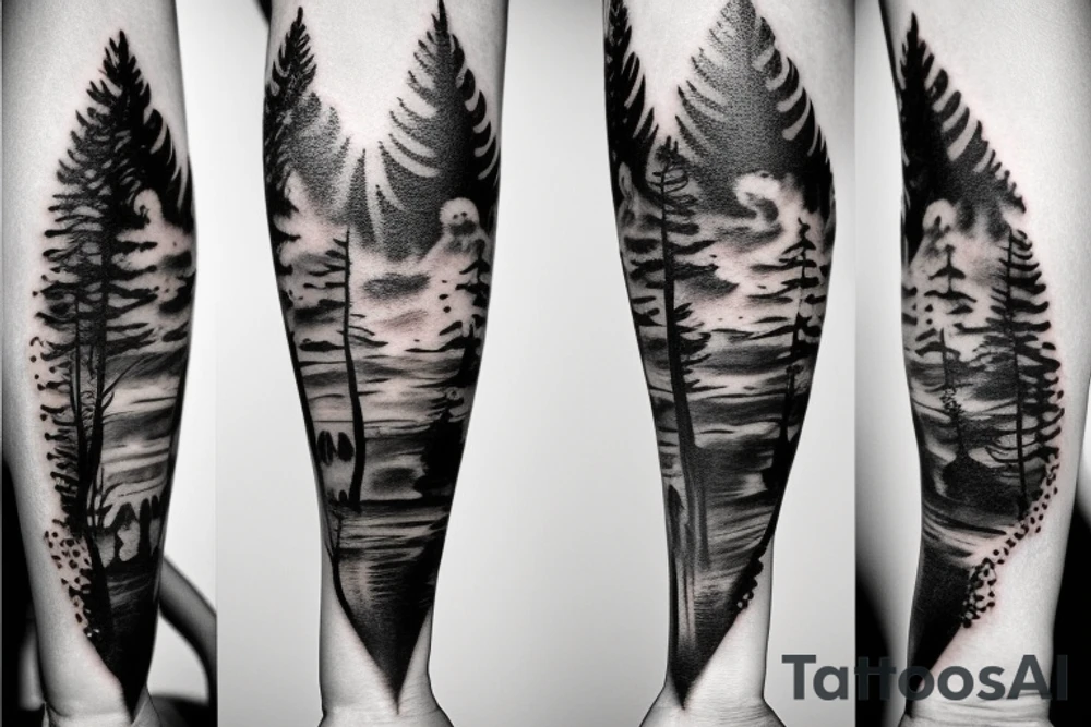 life beauty nature living tattoo idea