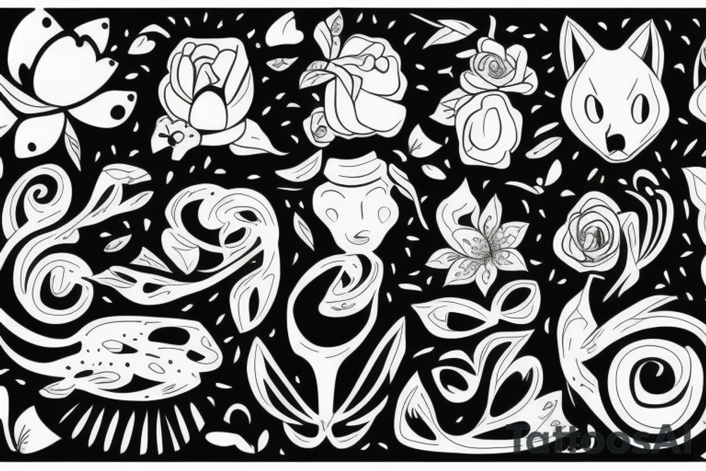 life beauty nature living tattoo idea