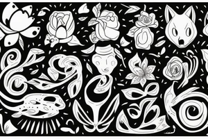 life beauty nature living tattoo idea