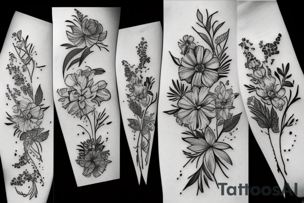 life beauty nature living tattoo idea