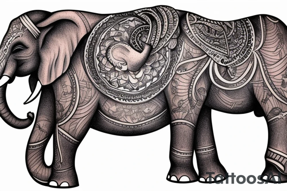 AMERICAN TRADITIONAL ELEPHANT

FULL BODY tattoo idea