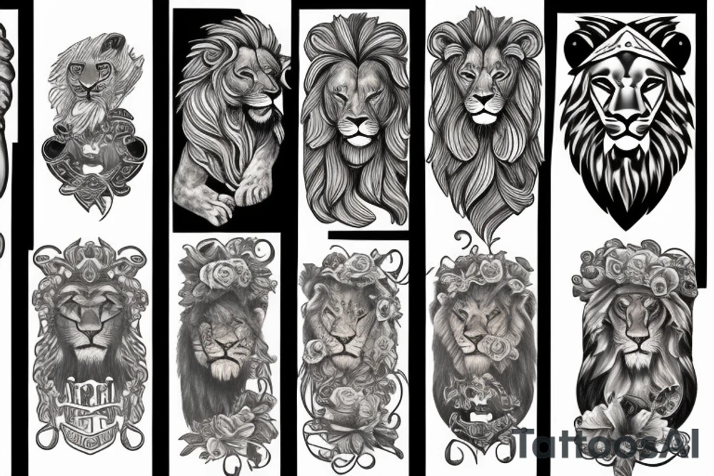 AMERICAN TRADITIONAL LION

FULL BODY tattoo idea
